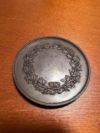 长老汇蛇年精选第四十六场拍卖 瑞士日内瓦航海协会铜章，56.43克，54MM