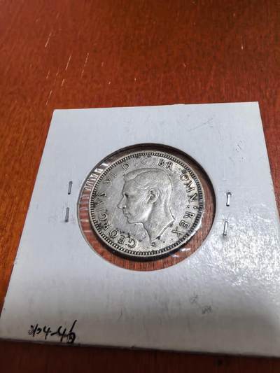 长老汇马年精选第八场拍卖 - 1941英国乔治六世苏格兰狮子1先令银币