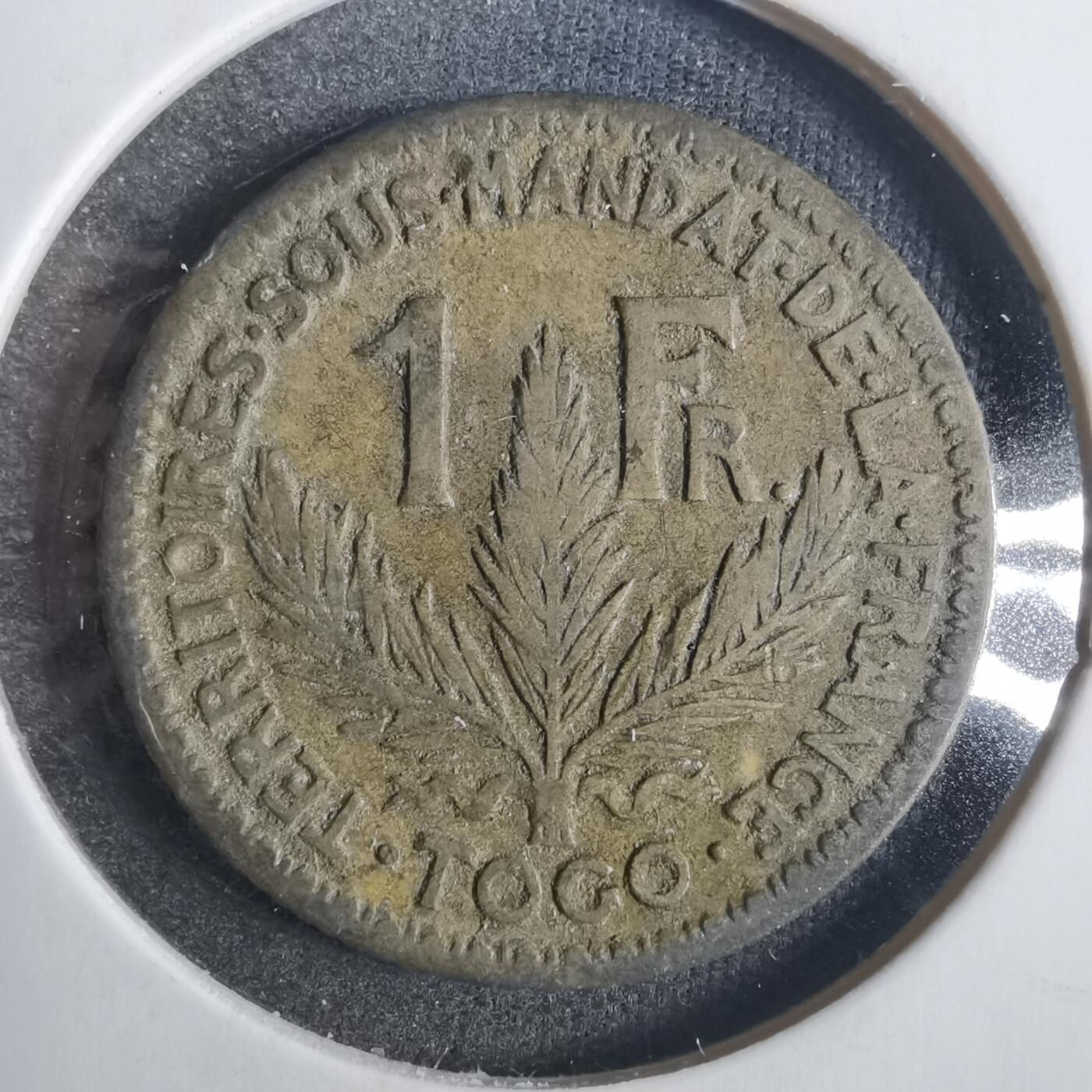沼泽如烟--第840场 多哥1924年1法郎