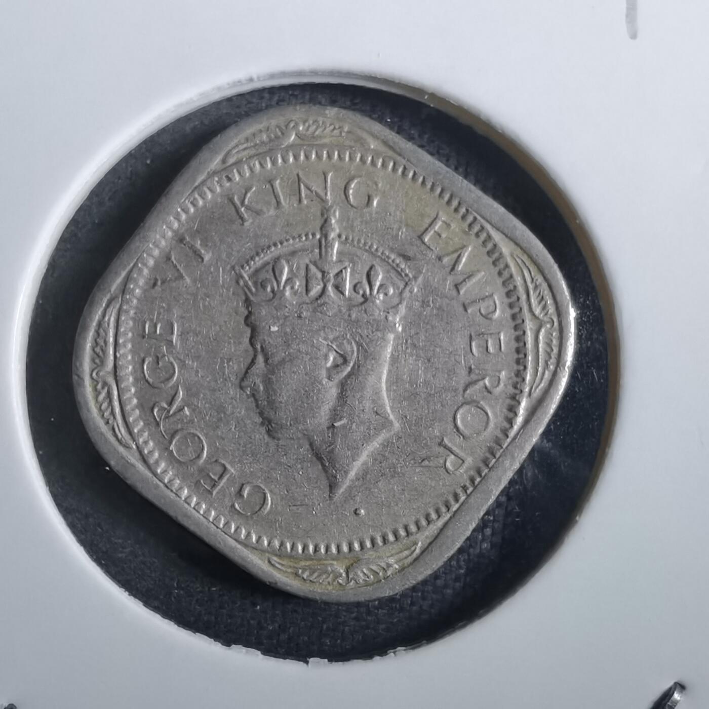 沼泽如烟--第839场 英属印度1947年半安娜