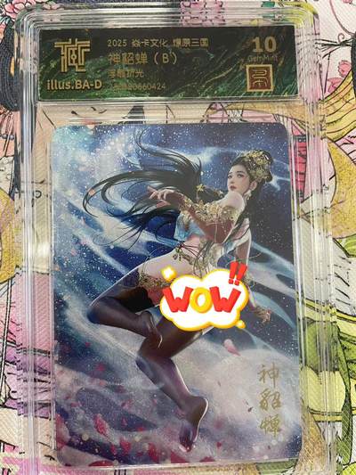寸草不生拍卖会 第八期 （星期三结拍 持续收拍中） - 2025 焱卡文化 燎原三国  神貂蝉(B)浮雕折光