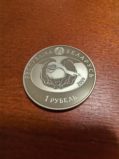 长老汇蛇年精选第四十六场拍卖 2009白俄罗斯灰雁1卢布精制铜镍币，2000枚