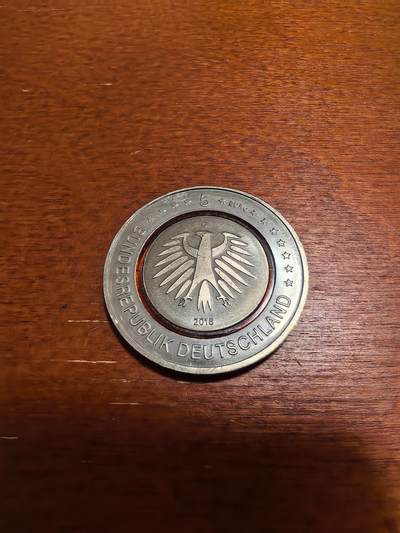 长老汇蛇年精选第四十六场拍卖 2018德国亚热带5欧元高聚合分子币