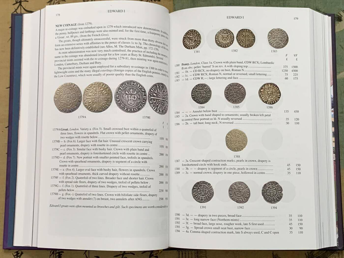 《竞宝斋》第419场 周日，周一，2场连拍 （全场包邮） 英国钱币标准目录2025最新版，PCGS和NGC官方参考目录 精装 612页