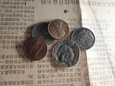 玉仁二期.欢度国庆三中帅比红藏徽章拍场（群内同拍） - 3个美分+上世纪初欧基督章+高尔夫协会章