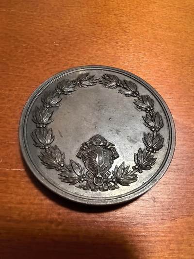 长老汇蛇年精选第四十六场拍卖 瑞士日内瓦音乐学院铜章，77.84克，54MM