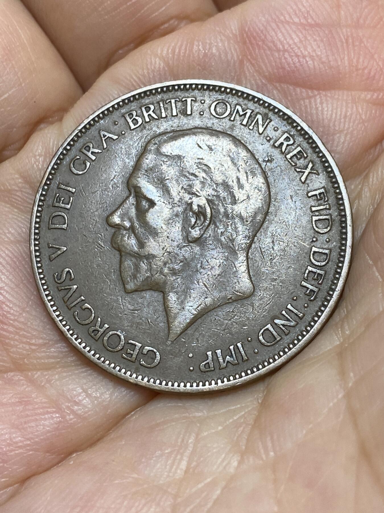 2025年第九十一场(总第一百一十七场）外国好品散币(免佣金) 英国🇬🇧1936年1便士(乔治五世逝世年，第三版关门年)