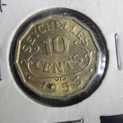 沼泽如烟--第840场 - 英属塞舌尔1953年十分伊二首年