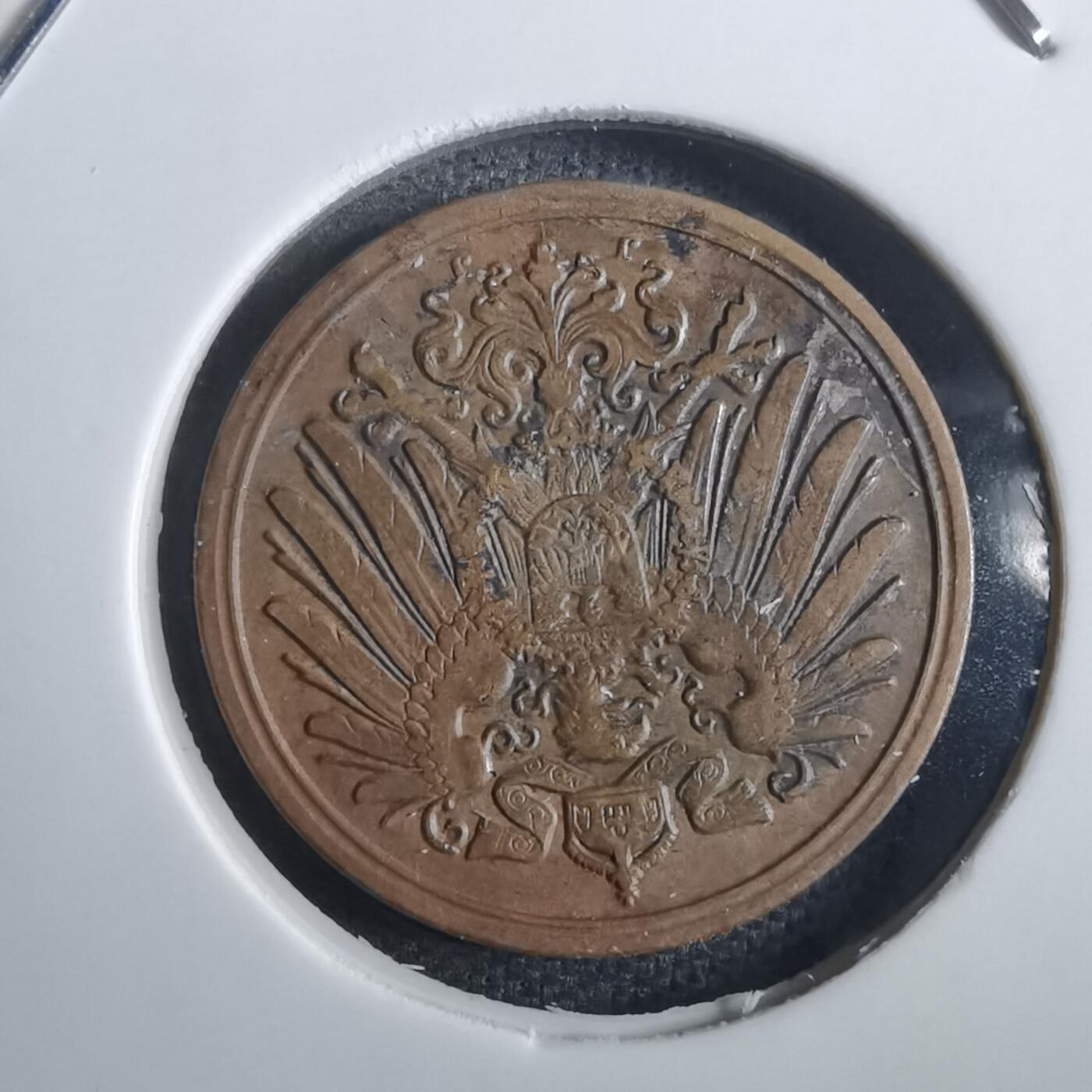 沼泽如烟--第839场 德国1908年1芬尼
