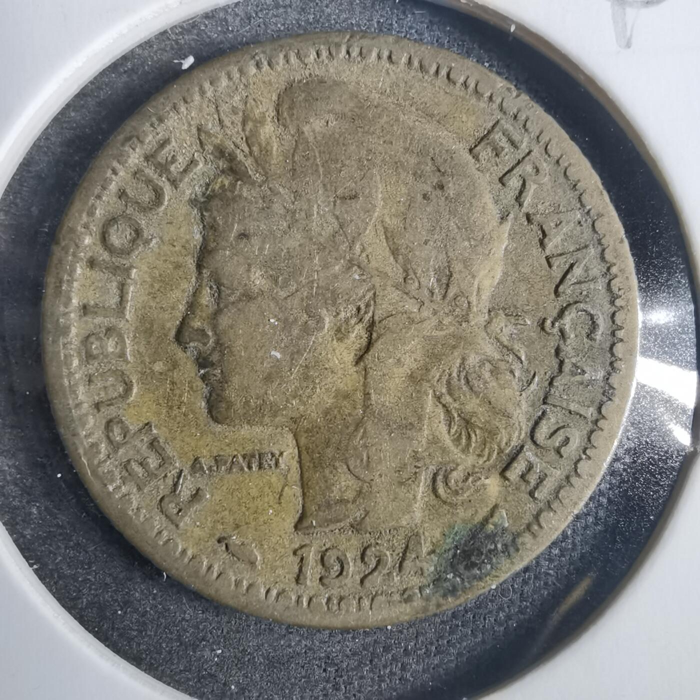 沼泽如烟--第840场 多哥1924年1法郎