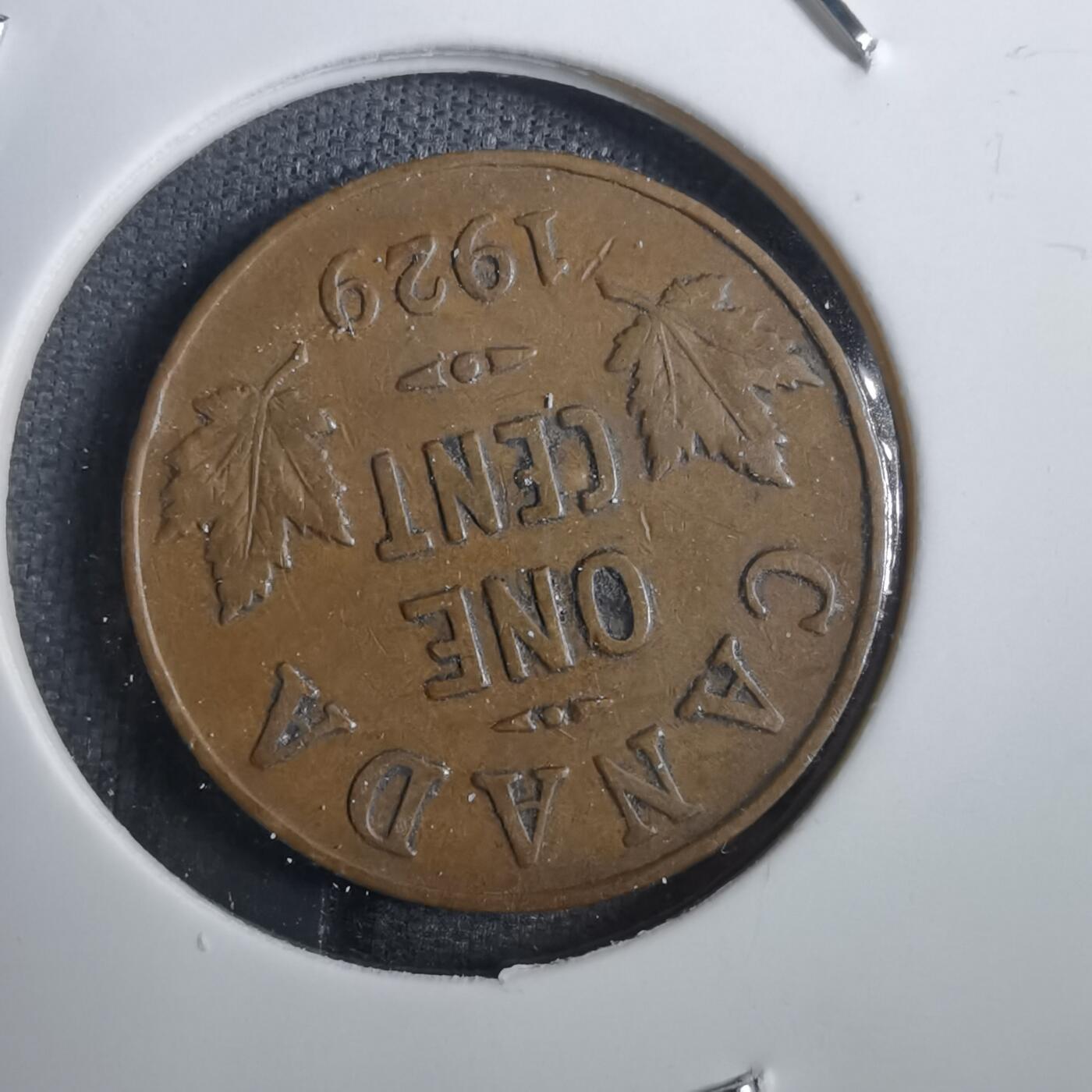 沼泽如烟--第839场 加拿大1929年一分