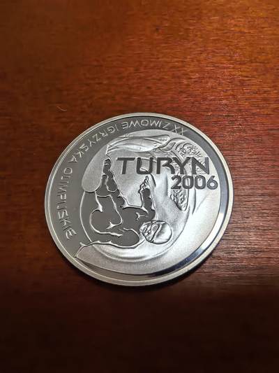 长老汇蛇年精选第四十六场拍卖 - 2006波兰都灵冬季奥运会10兹罗提精制银币，14.14克925银