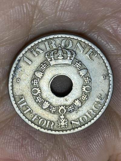2025年第九十一场(总第一百一十七场）外国好品散币(免佣金) - 挪威🇳🇴1925年1克朗(哈康七世时期，第二版首发年)