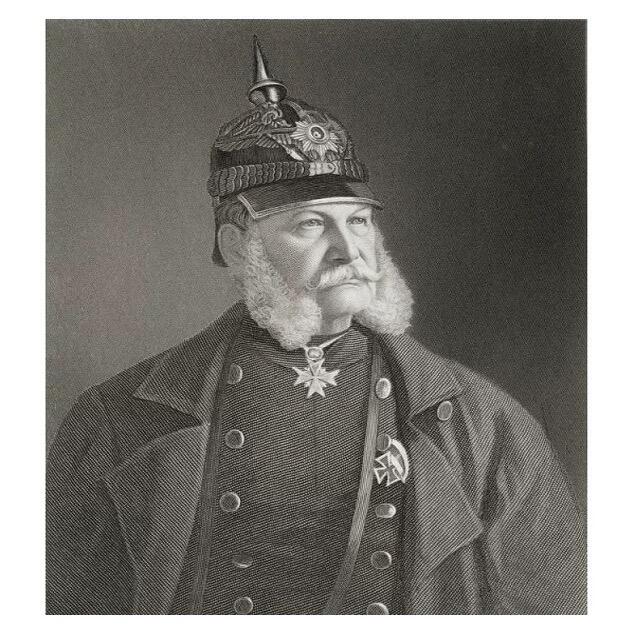 德国普鲁士1897年 威廉一世诞辰百年高浮雕精制大镀银章 40MM