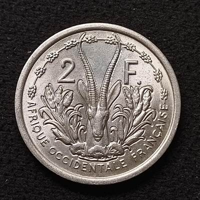 【全场包邮】纯粹捡漏拍散币 - 法属西非1955年2法郎