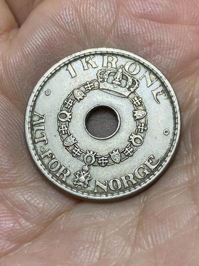 2025年第九十一场(总第一百一十七场）外国好品散币(免佣金) - 好品–挪威🇳🇴1925年1克朗(哈康七世时期第二版，首发年)