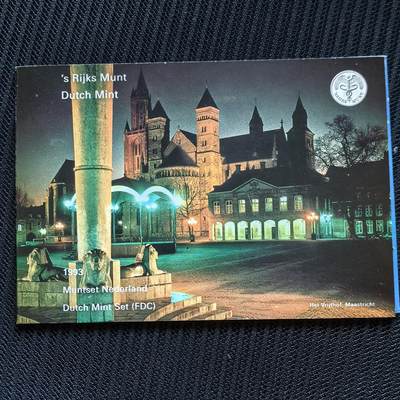 道一币馆币章第一百四十六场 - 原包装 荷兰1993年套币六枚+纪念章