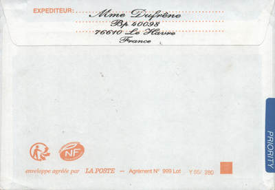 2025年09月20日19:30海外、大陆、澳门、香港邮政精品首日实寄封拍卖专场 2018法国《限量版玛丽安娜》自然封首日实寄封