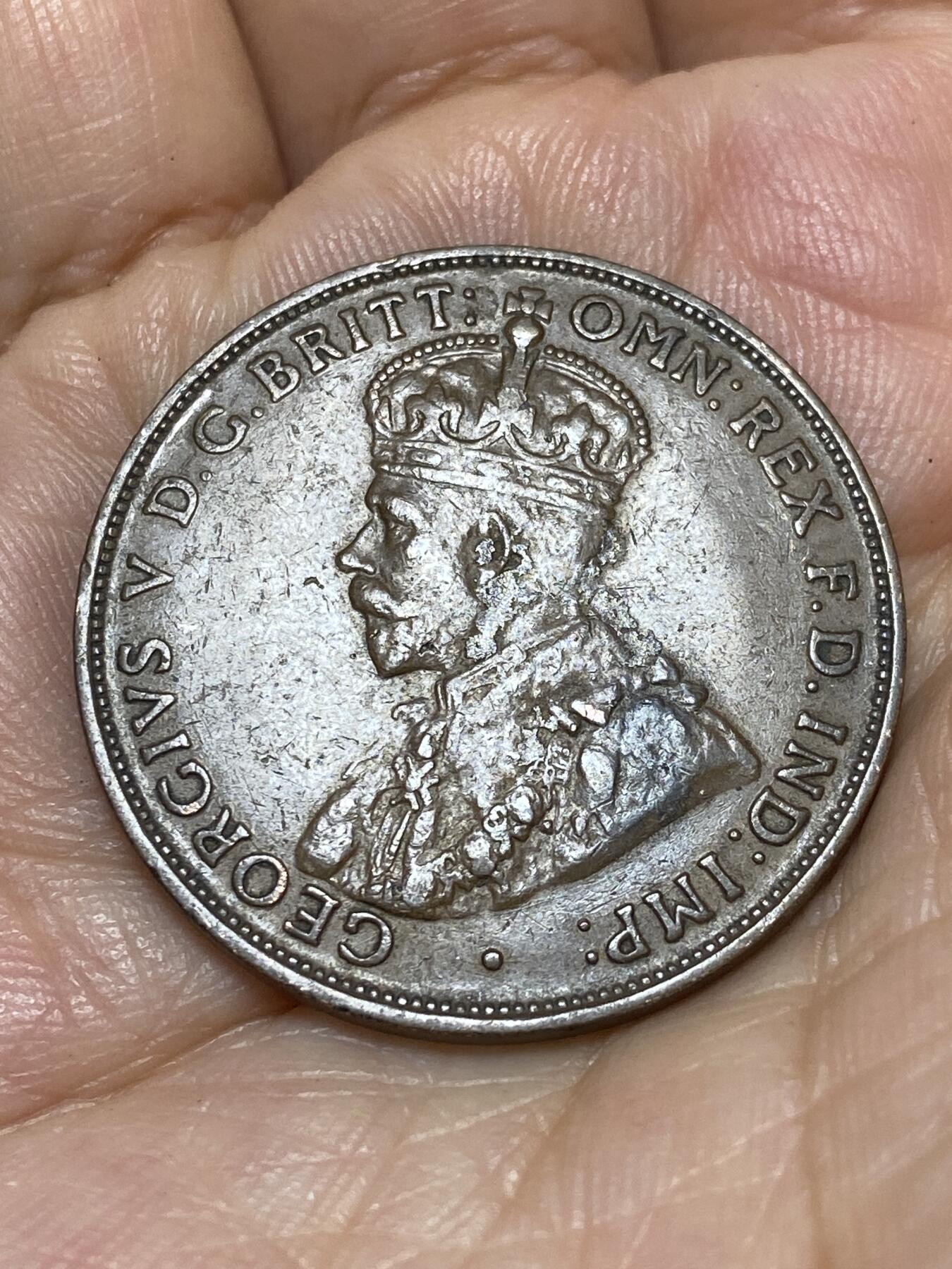 2025年第九十一场(总第一百一十七场）外国好品散币(免佣金) 澳大利亚🇦🇺1936年1便士(乔治五世逝世年，关门年)