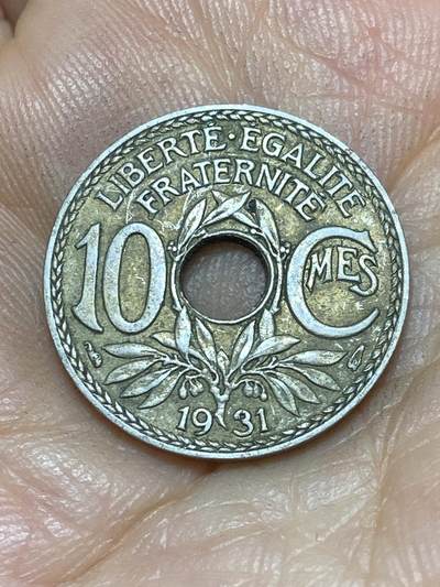 2025年第九十一场(总第一百一十七场）外国好品散币(免佣金) - 法兰西第三共和国1931年10生丁