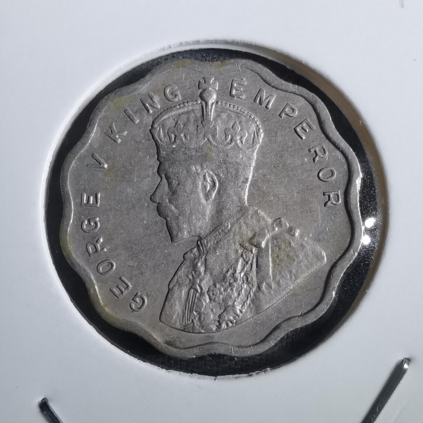 沼泽如烟--第839场 英属印度1935年1安娜