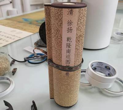 名家卷轴字画专场 - 徐扬 乾隆南巡图 卷轴