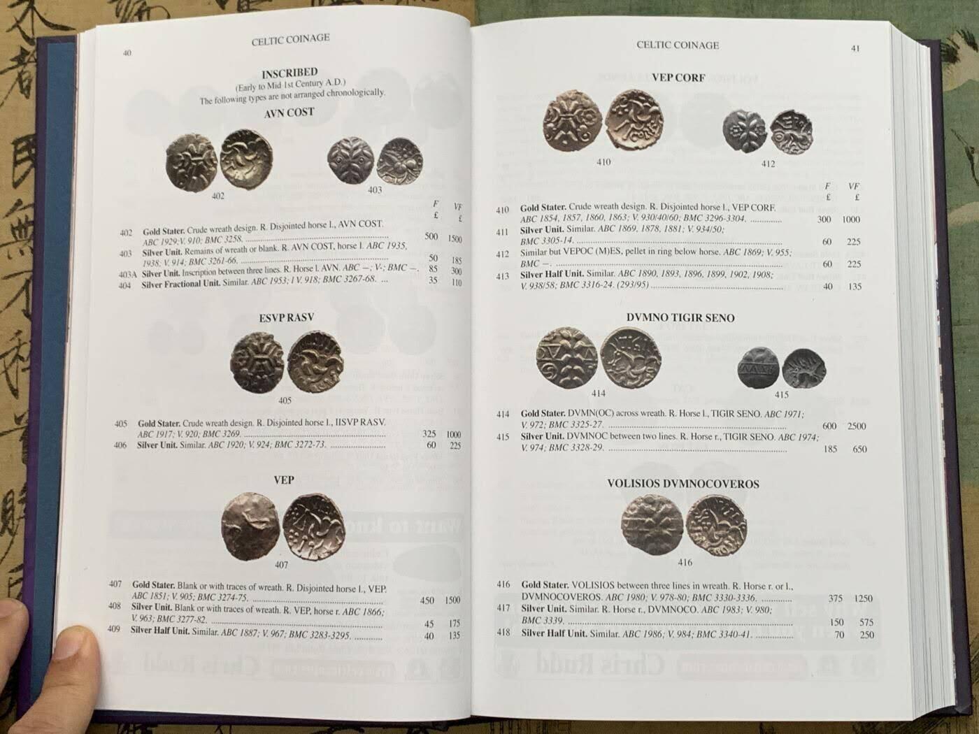 《竞宝斋》第419场 周日，周一，2场连拍 （全场包邮） 英国钱币标准目录2025最新版，PCGS和NGC官方参考目录 精装 612页
