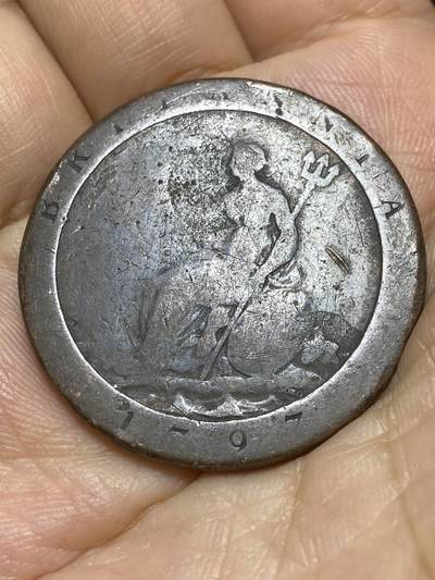 2025年第九十一场(总第一百一十七场）外国好品散币(免佣金) - 英国🇬🇧1797年1便士(乔治三世时期)