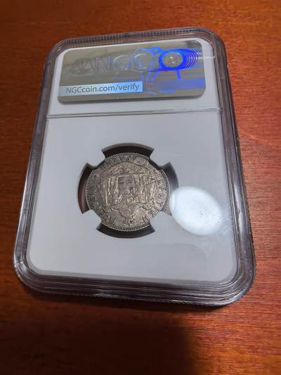 长老汇蛇年精选第四十六场拍卖 1901希腊克里特岛1德拉克马银币，NGC XF45，稀少，NGC官网XF750美金