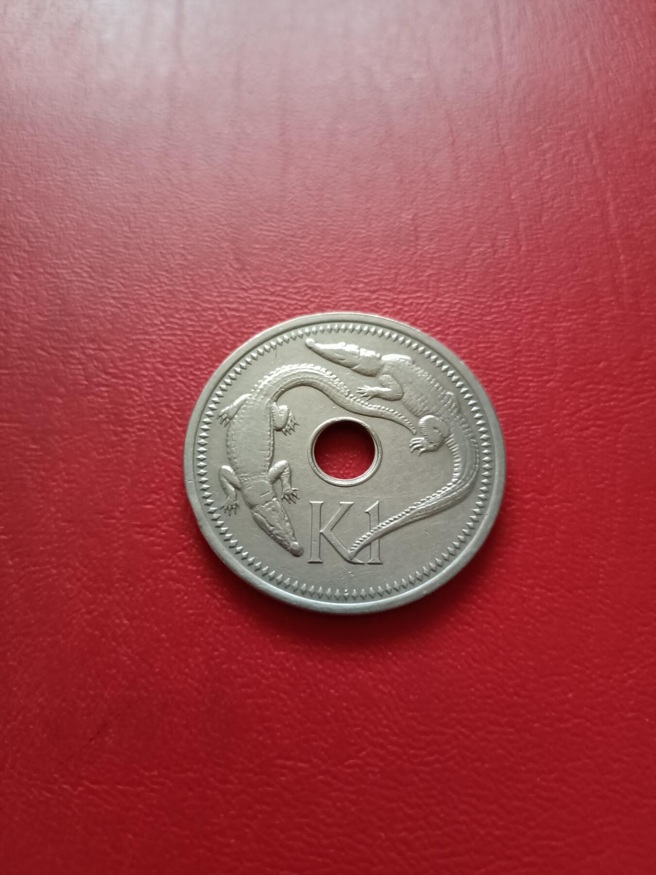【云涧收藏】第六十三场 巴布亚新几内亚1996年1基纳