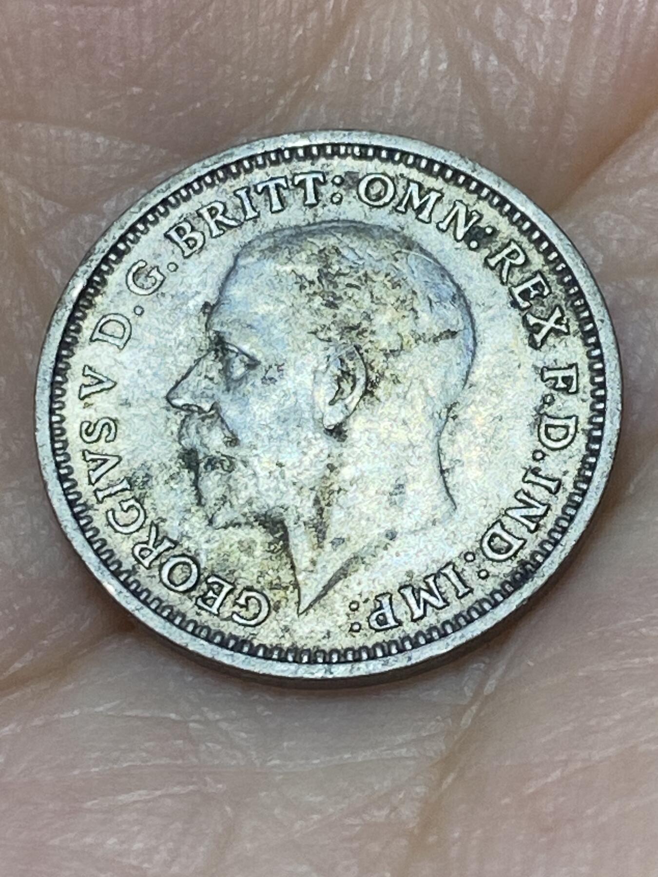 2025年第九十二场(总第一百一十八场）外国好品散币(免佣金) 英国🇬🇧1935年3便士银币(乔治五世第三版，500银)