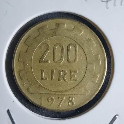 沼泽如烟--第841场 - 意大利1978年200里拉