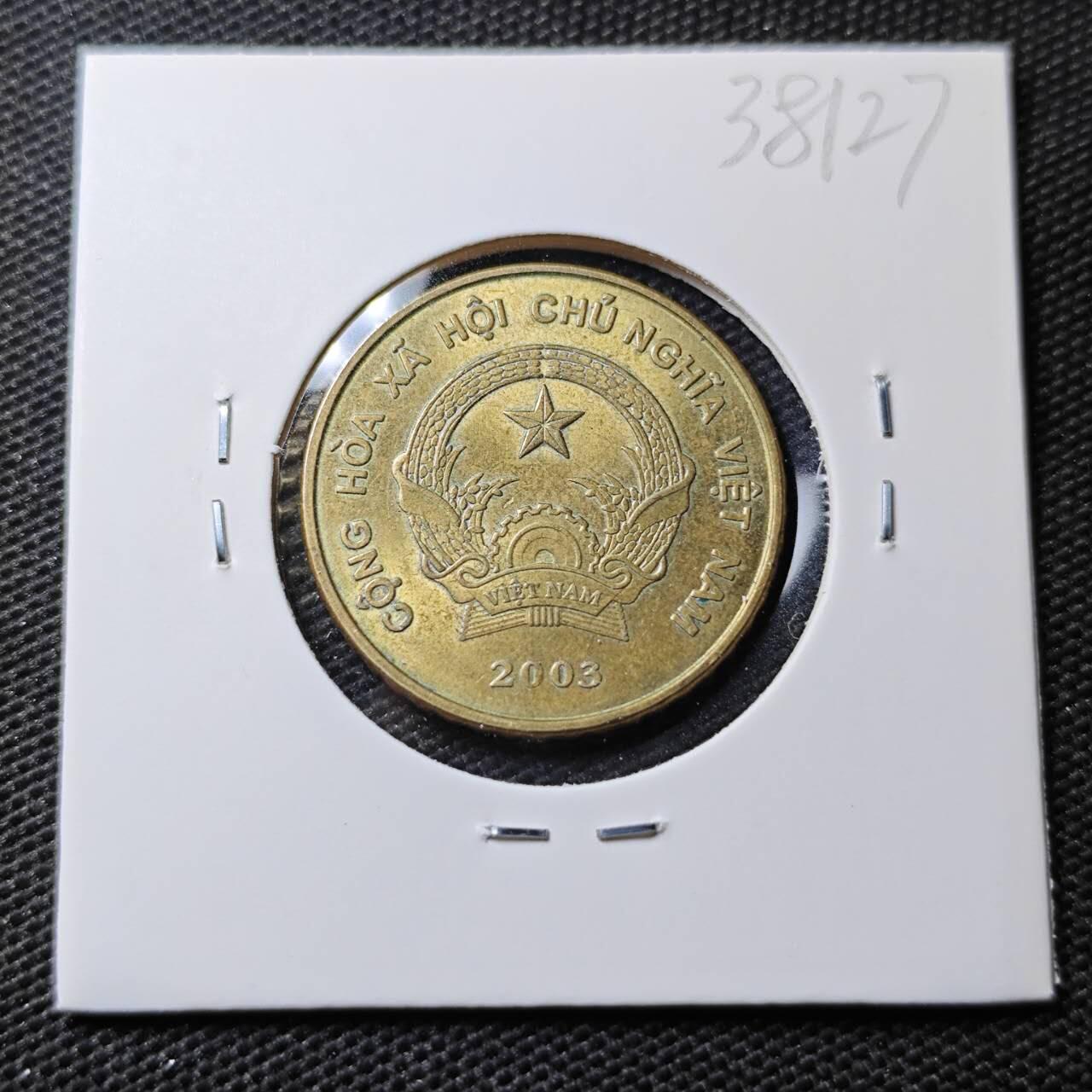 KK钱币收藏小铺 第338场 2月预留时间 周末发货 2003越南5000盾