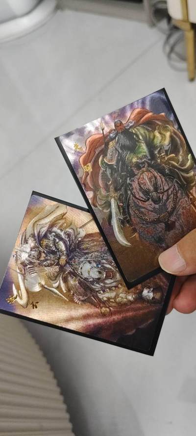 秋原瞳的小店第二十三期（持续收拍，夏蝉，夜色，蛙鸣，西瓜田，稻草堆…………） - 昆仑万象签绘水浒粗闪特卡关羽赵云一对