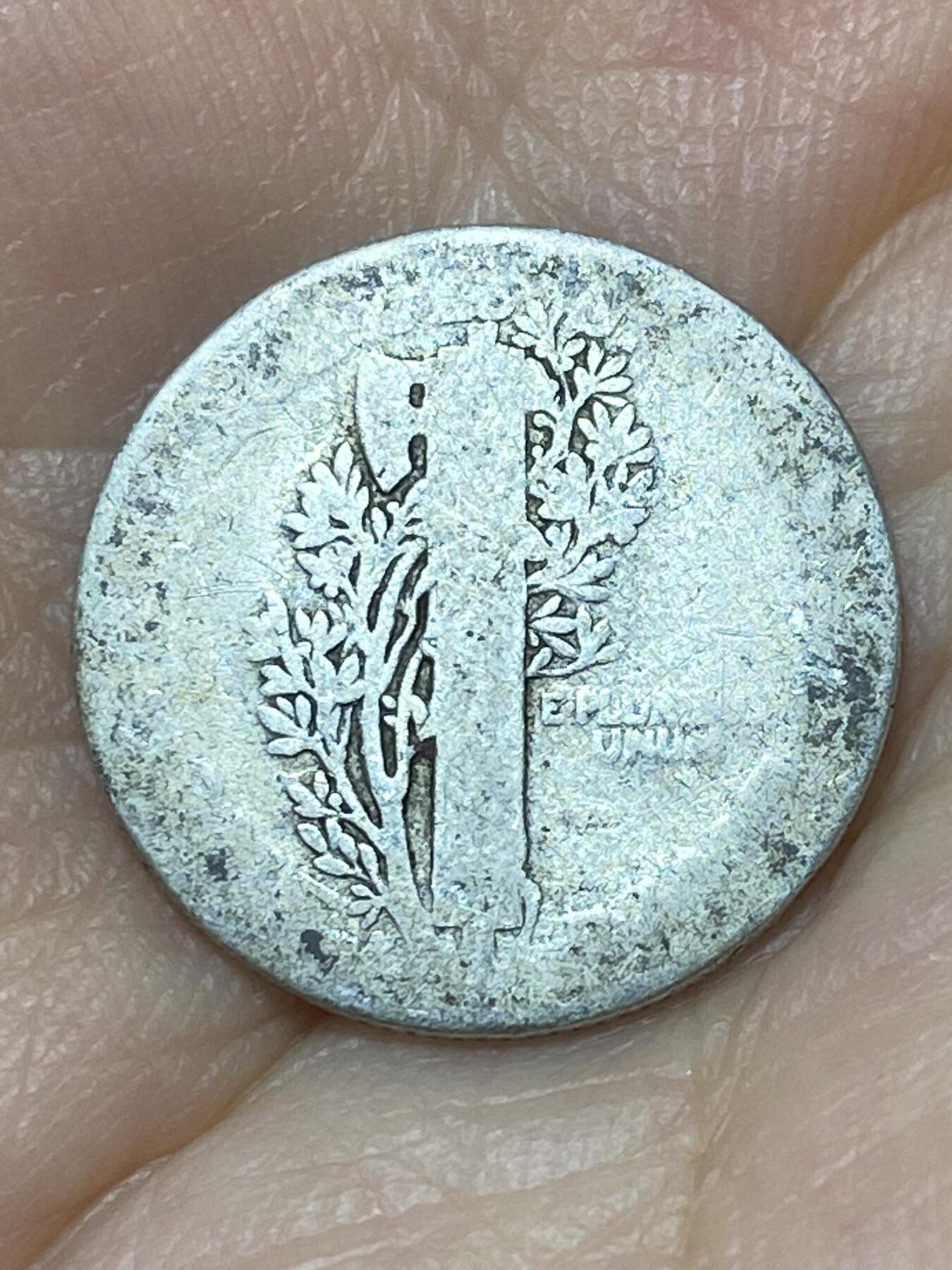 2025年第九十二场(总第一百一十八场）外国好品散币(免佣金) 美国🇺🇸1916年1角银币(丘墨利1角，900银)