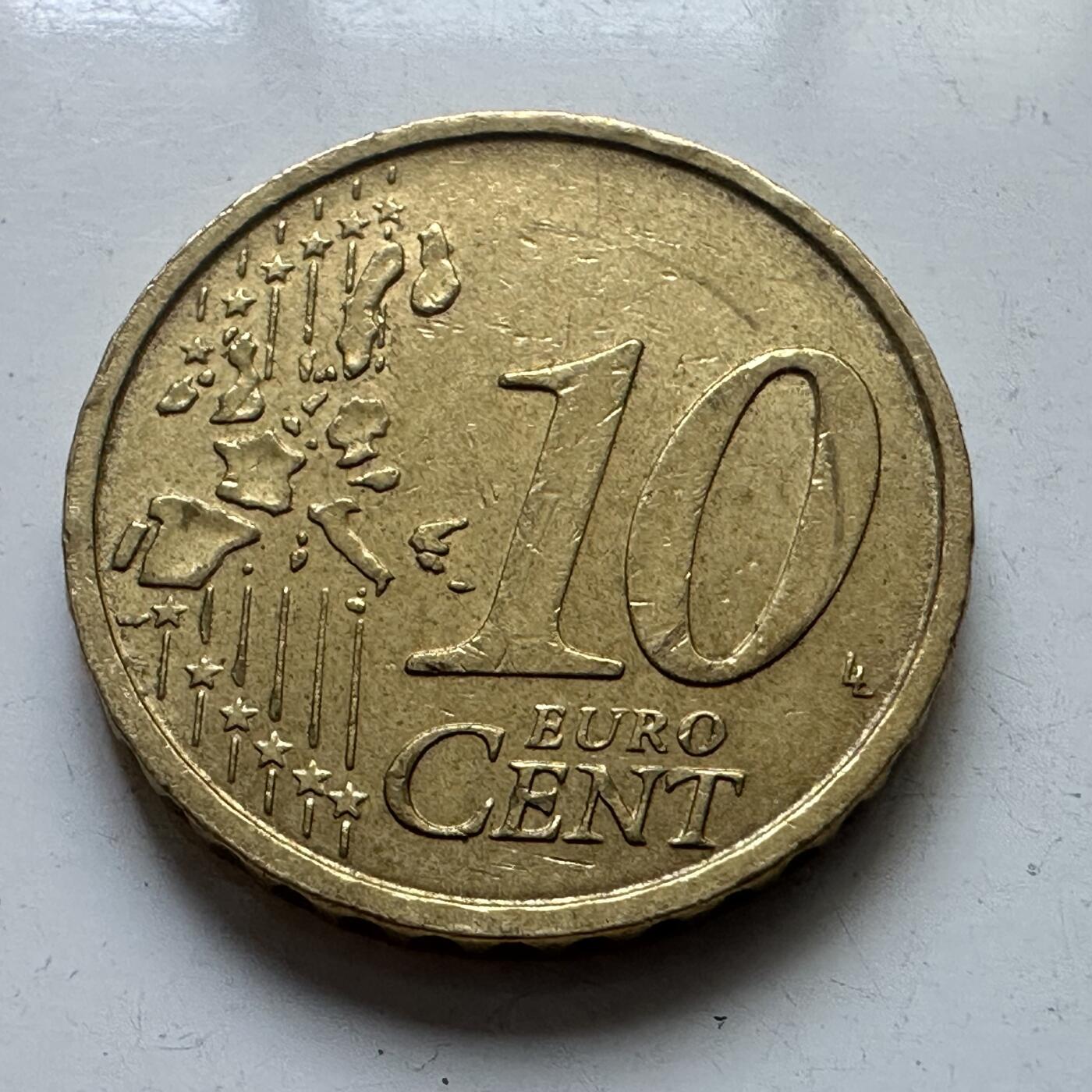 🌹外币初藏🌹🐯2025年第102场 周二无佣金特价场 意大利2002年10欧分