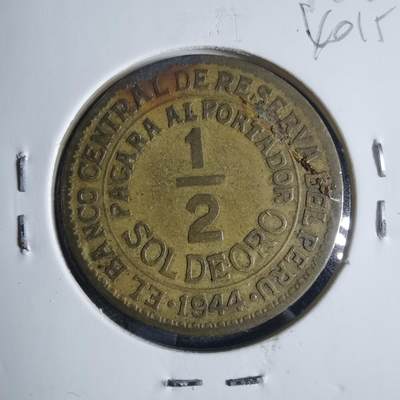 沼泽如烟--第840场 - 秘鲁1944年½索尔
