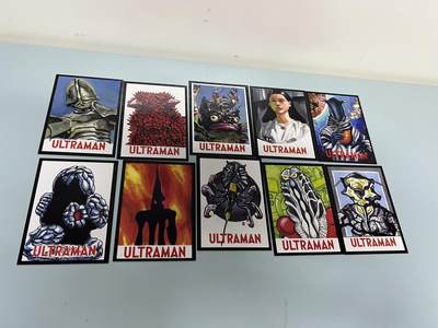 零元拍：RRParks Ultraman Seven  赛文奥特曼 圆谷公司 赛文奥特曼 手绘复刻卡 超人气怪兽很多 非常稀有 大比例 10张一起拍！编号见卡背  - 零元拍：RRParks Ultraman Seven  赛文奥特曼 圆谷公司 赛文奥特曼 手绘复刻卡 超人气怪兽很多 非常稀有 大比例 10张一起拍！编号见卡背 