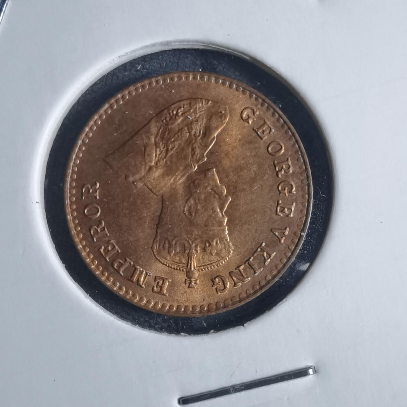 沼泽如烟--第841场 英属印度1936年十二分之一安娜