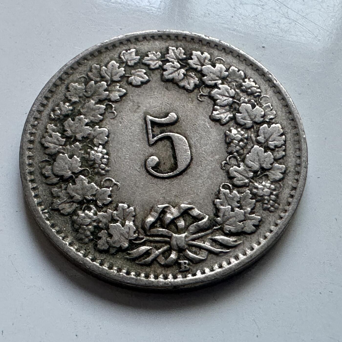 🌹外币初藏🌹🐯2025年第102场 周二无佣金特价场 瑞士1931年五分