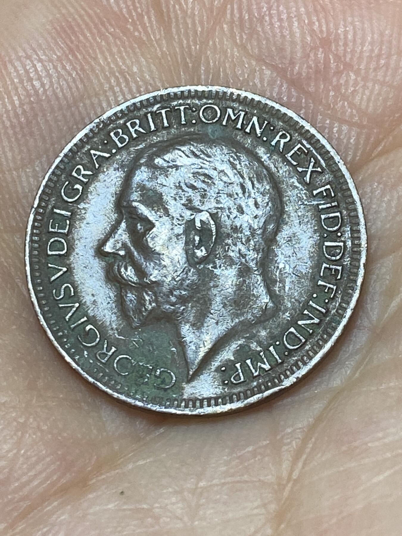 2025年第九十二场(总第一百一十八场）外国好品散币(免佣金) 英国🇬🇧1930年1法新(乔治五世第三版)