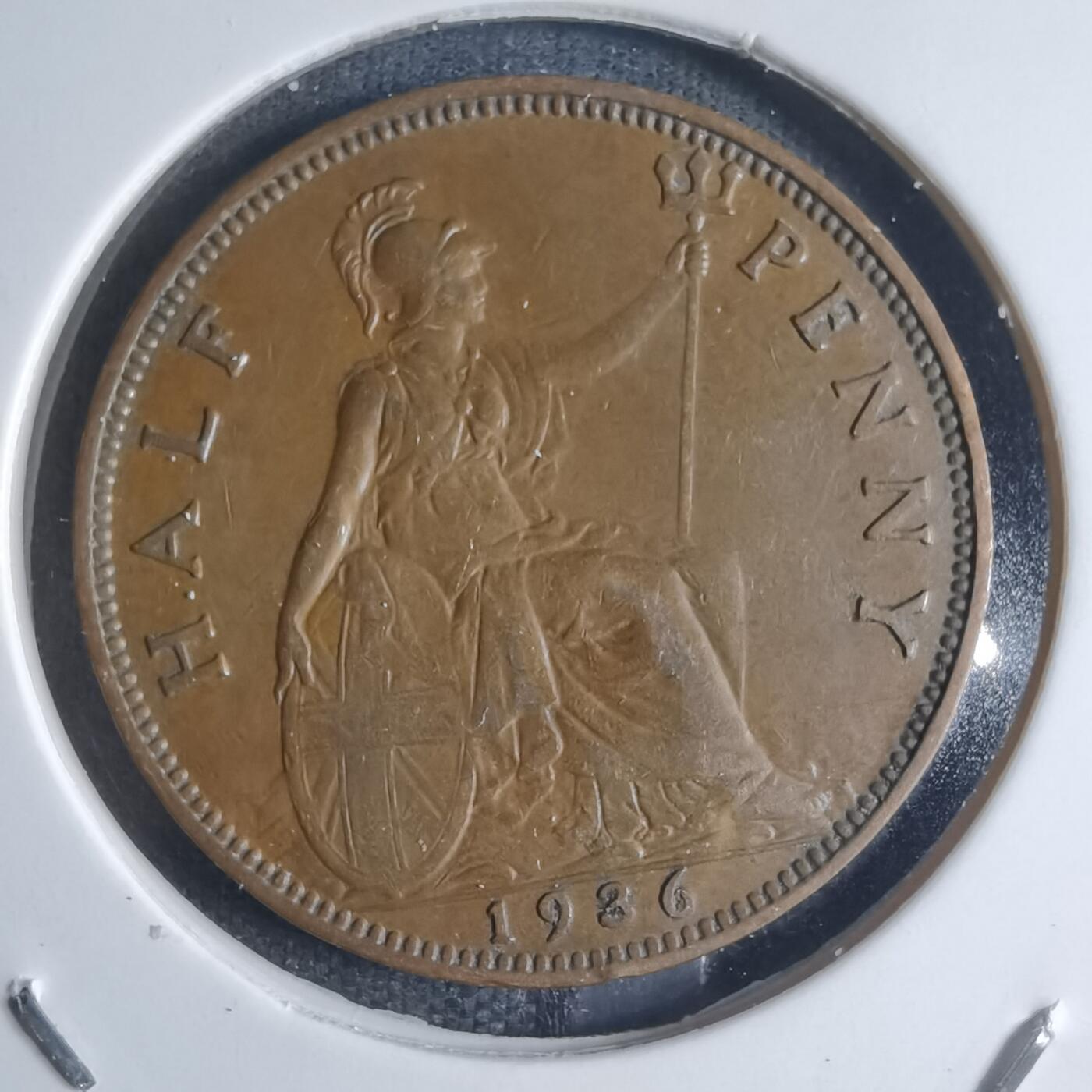 沼泽如烟--第841场 英国1936年半便士