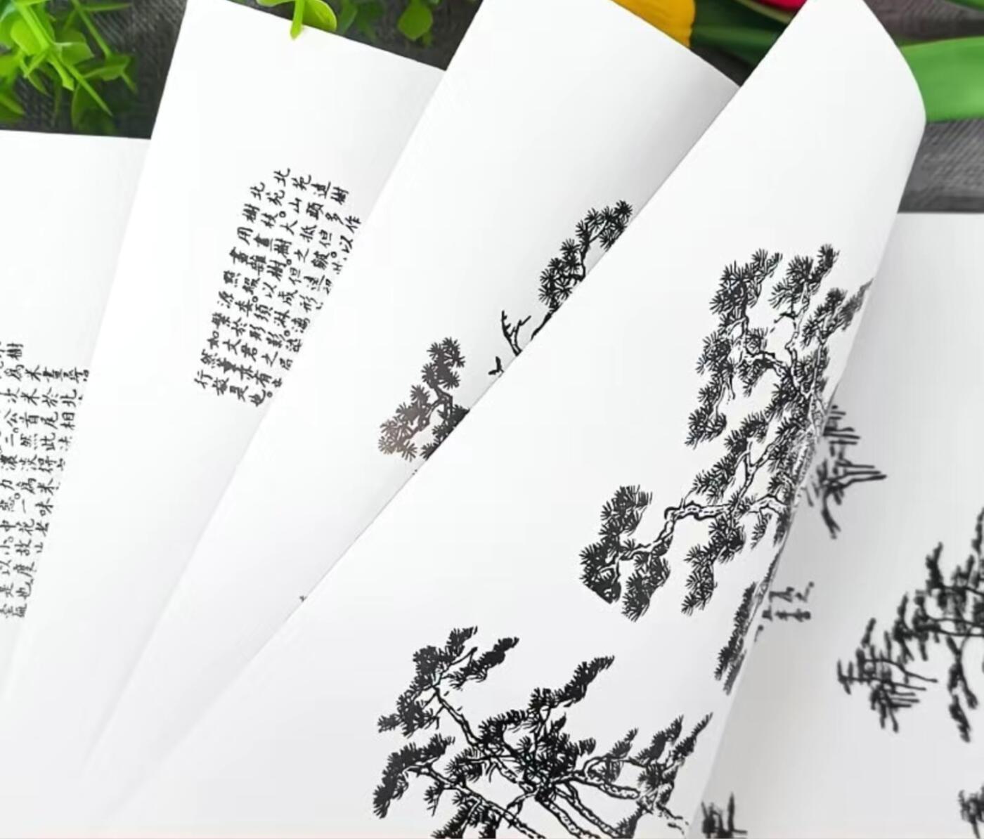 名家书画集专场（全糸列） 介子园画谱 全新正版 上下二册 铜版彩印