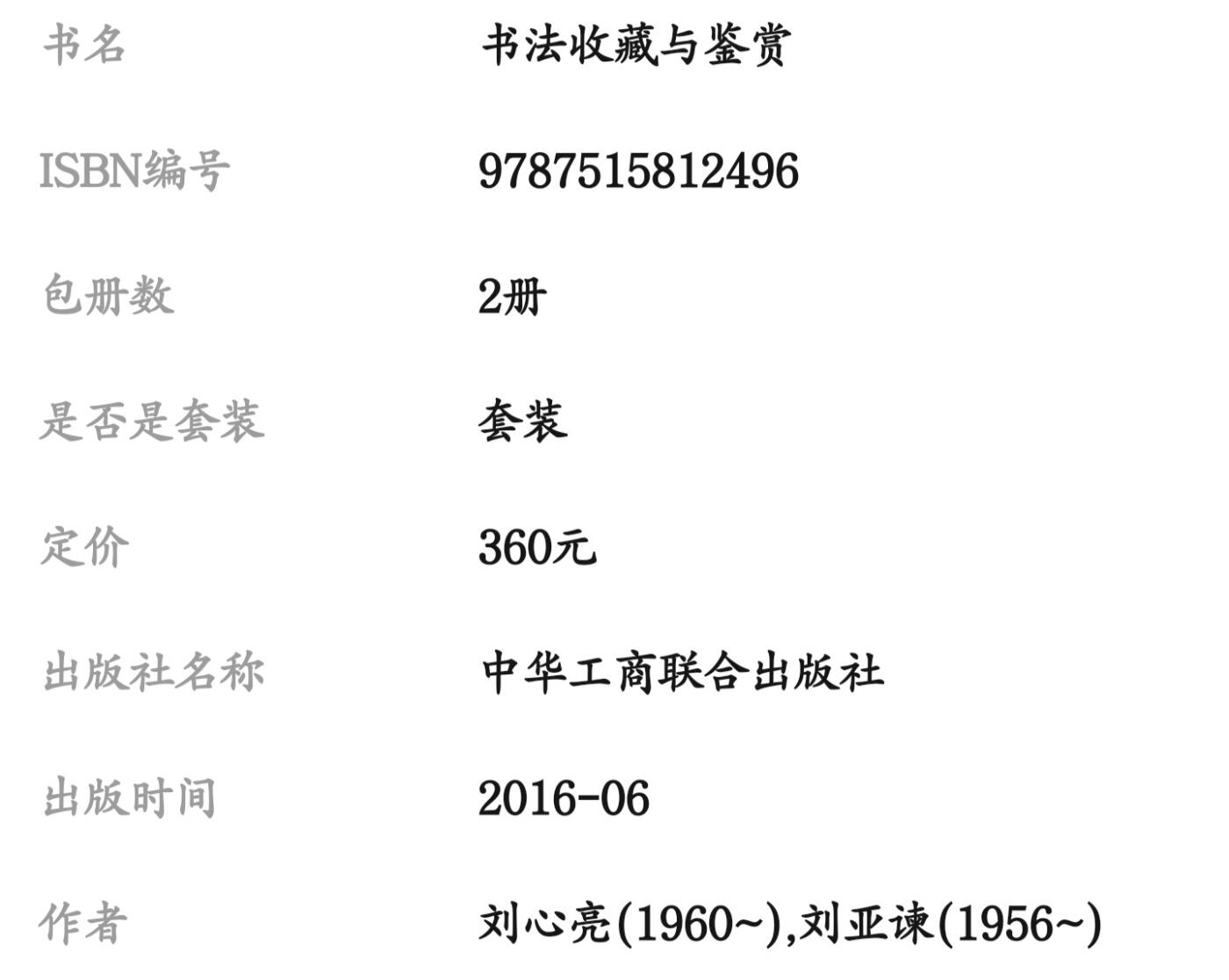 收藏类书藉专场