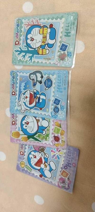 秋原瞳的小店第二十三期（持续收拍，夏蝉，夜色，蛙鸣，西瓜田，稻草堆…………） - 卡游哆唻爱梦4张不同