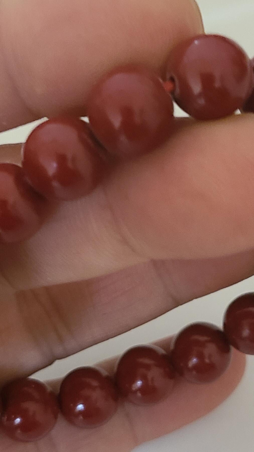 朱砂手串卡1.0，保真，人家至少卖几十块的货，拍多少是多少