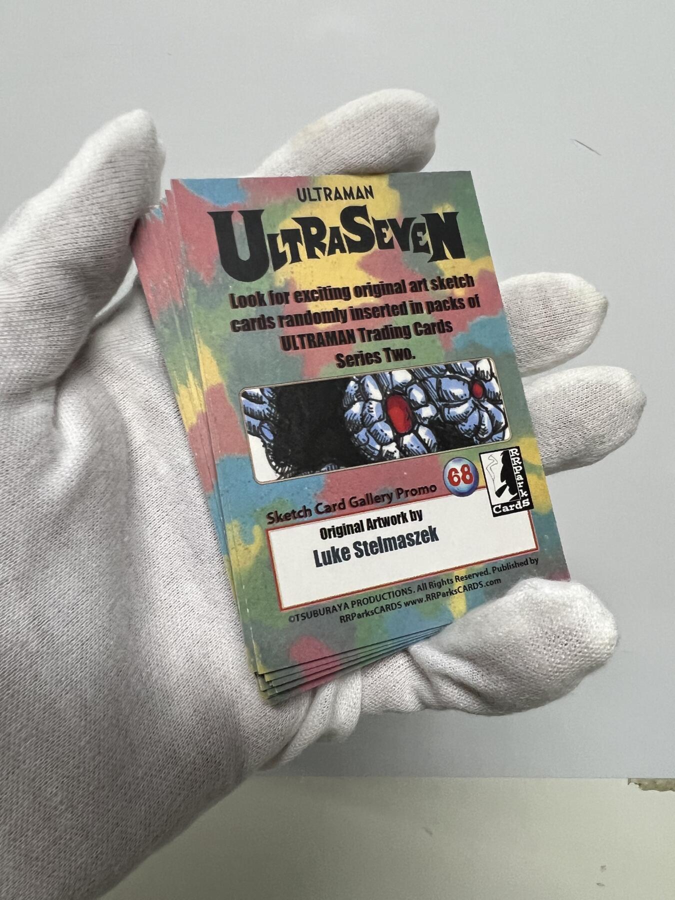 零元拍：RRParks Ultraman Seven  赛文奥特曼 圆谷公司 赛文奥特曼 手绘复刻卡 超人气怪兽很多 非常稀有 大比例 10张一起拍！编号见卡背 