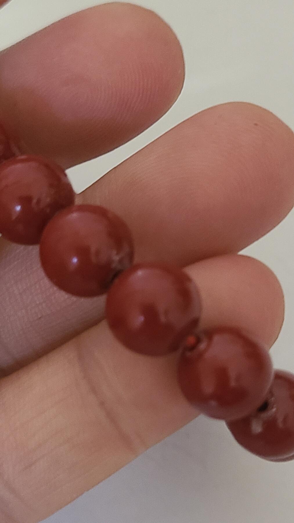 朱砂手串卡1.0，保真，人家至少卖几十块的货，拍多少是多少