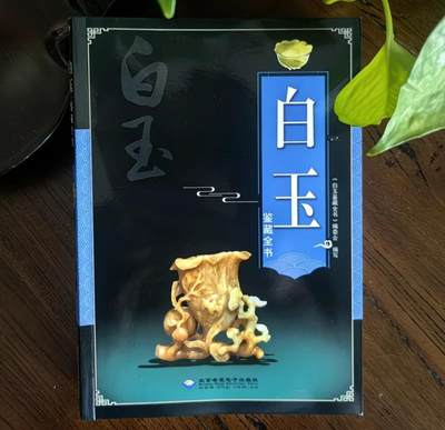 收藏类书藉专场 - 白玉鉴藏全书 正版彩图