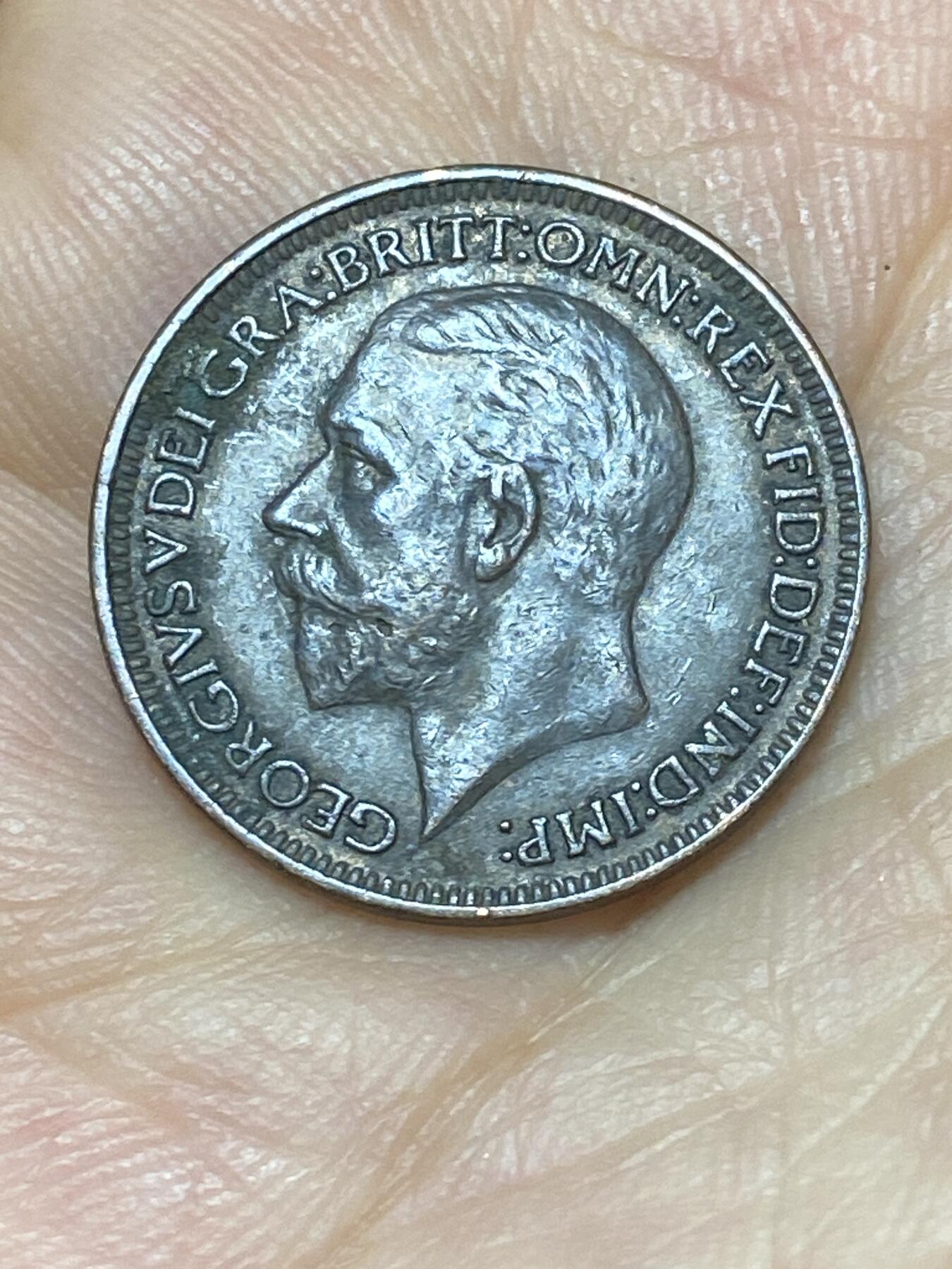 2025年第九十二场(总第一百一十八场）外国好品散币(免佣金) 英国🇬🇧1926年1法新(乔治五世第三版，首发年)